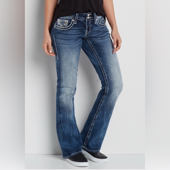 Vigoss Boot Cut Jeans - Size 14 - Picture 2 of 11